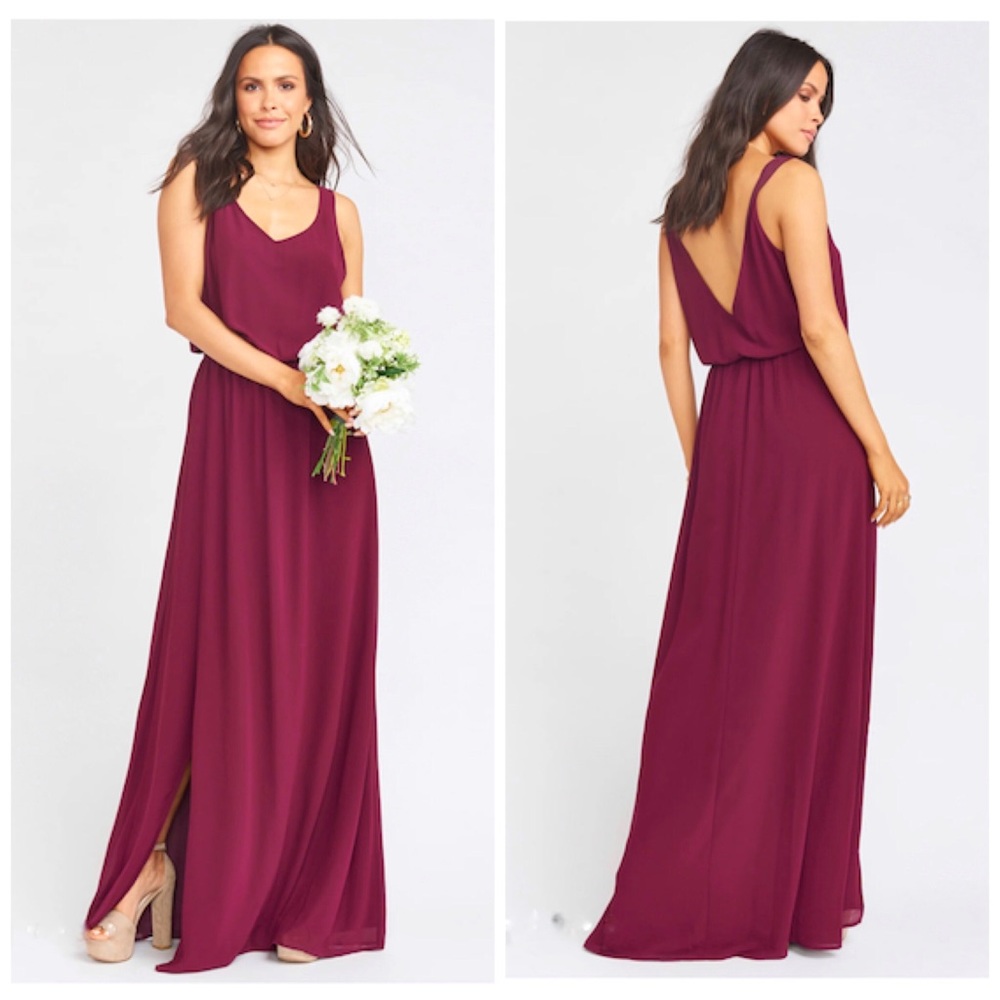 Show Me Your Mumu Kendall Maxi Dress with Slit Large